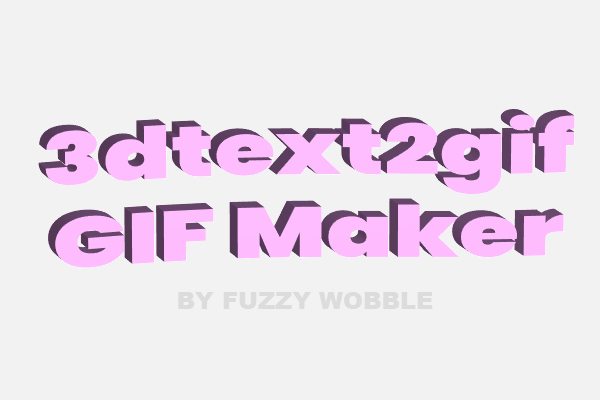 Online 3D animated gif text logo maker by xggs on DeviantArt